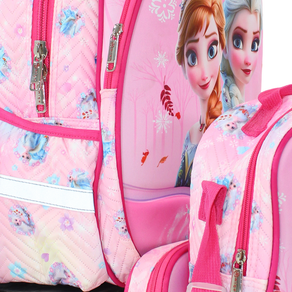 Migo Frozen School Set Trolley Bag 16 Inches – Pink