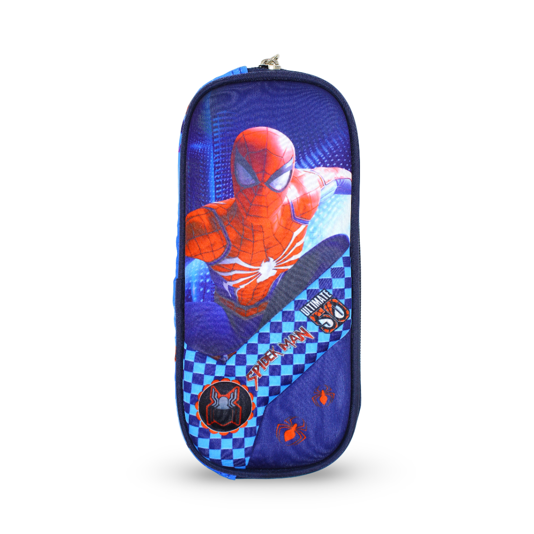 Migo Spider-Man Pencil Case – Blue - School