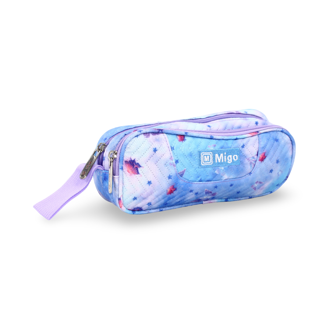 Migo Butterflies Pencil Case – Baby Blue