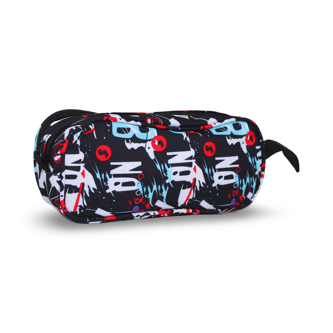 Migo Letters Pencil Case – Black