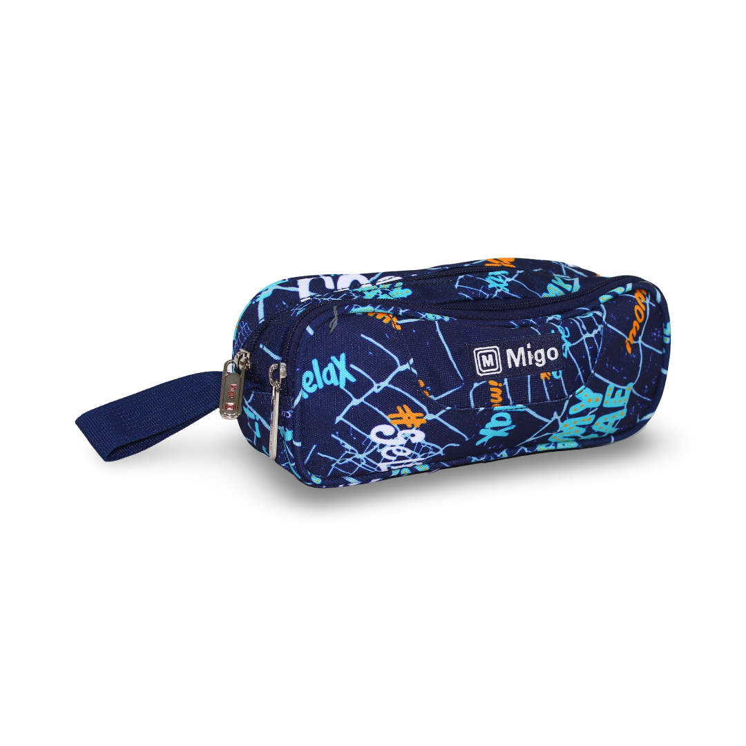 Migo Relax Pencil Case – Navy - School