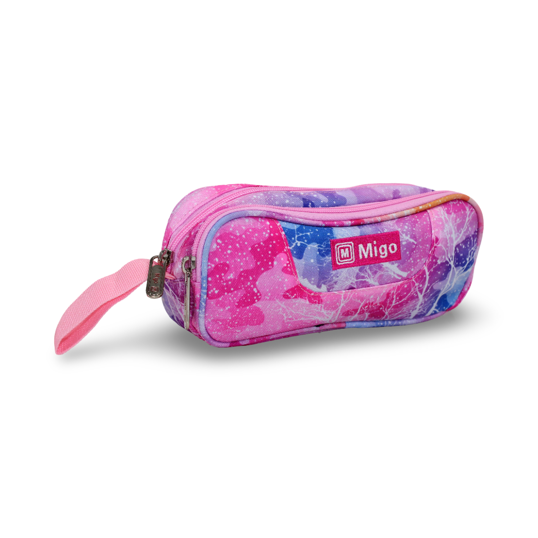 Migo Camouflaged Pencil Case – Pink