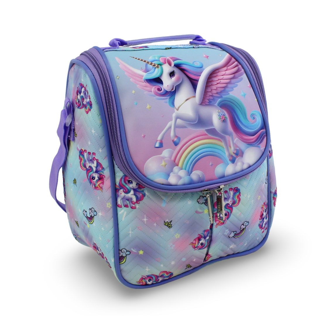 Migo Unicorn Lunch Bag – Baby Blue