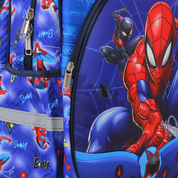 Migo Spider-Man Backpack 18 Inches – Blue