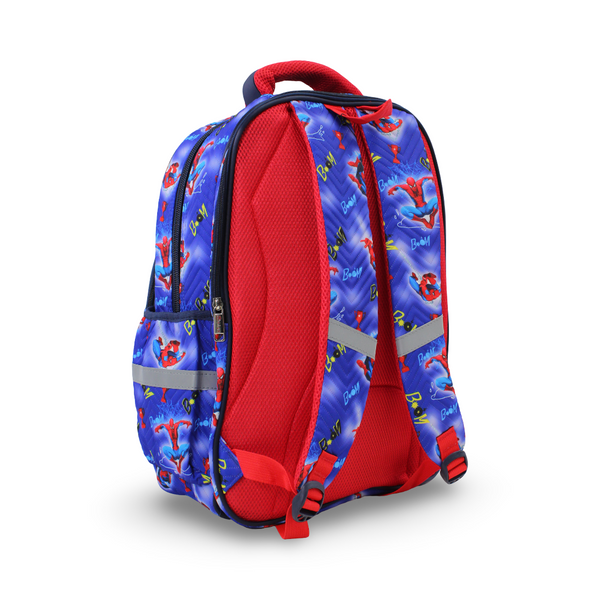 Migo Spider-Man Backpack 18 Inches – Blue