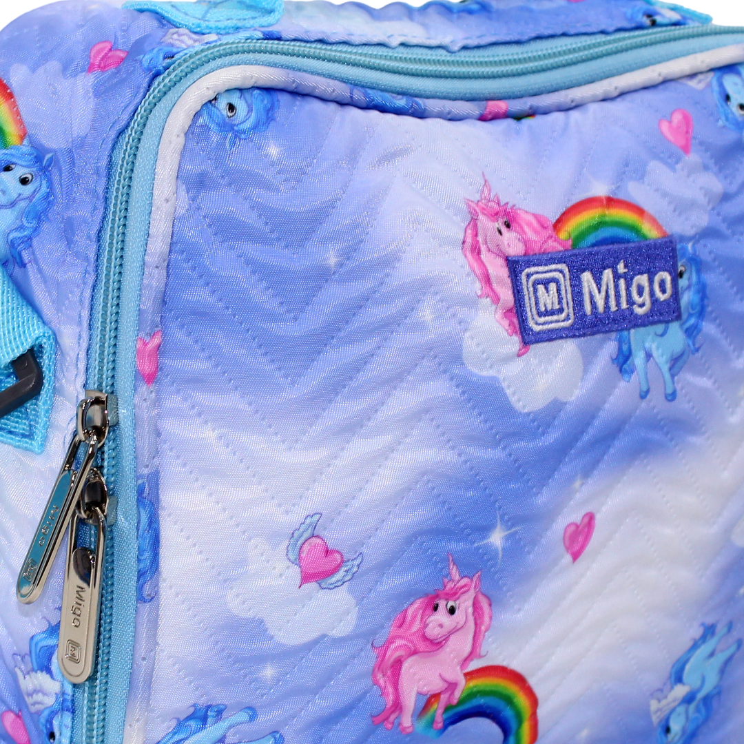 Migo Unicorn Lunch Bag – Baby Blue