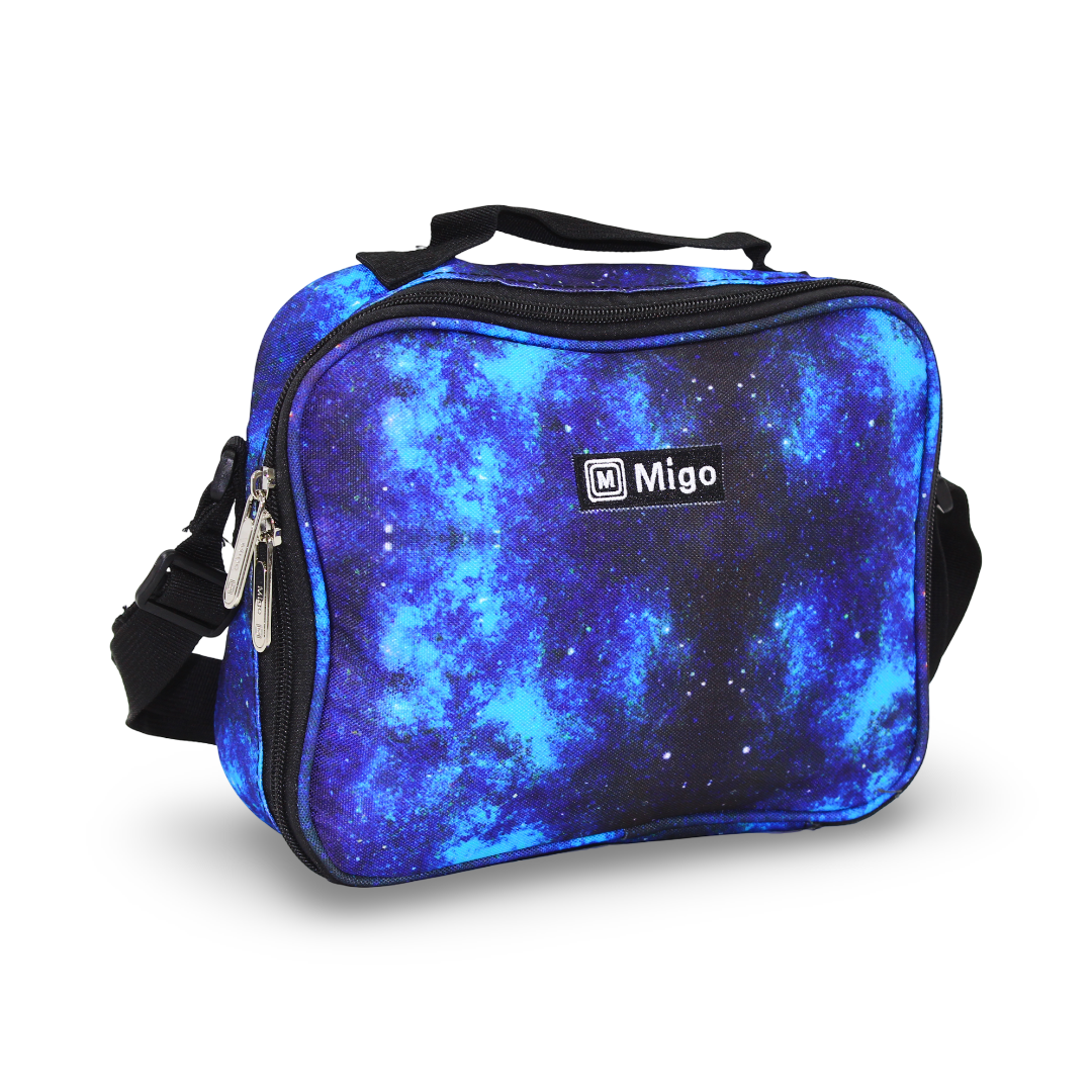 Migo Camouflaged Lunch Bag – Blue