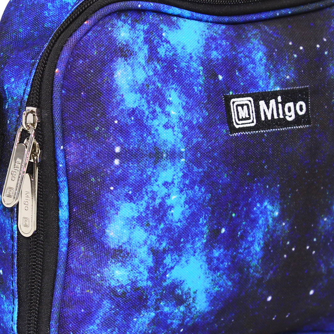 Migo Camouflaged Lunch Bag – Blue