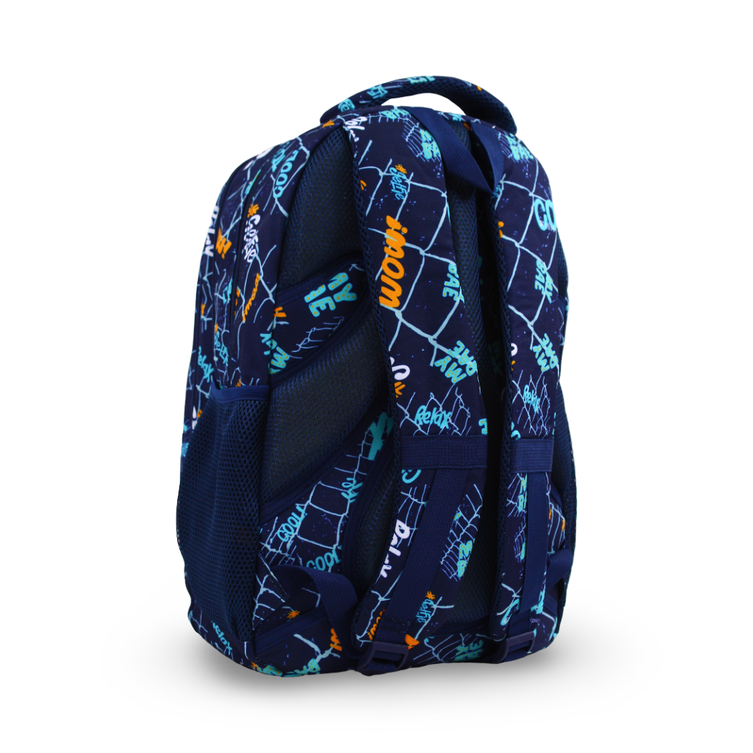 Migo Relax Backpack 18 Inches – Navy