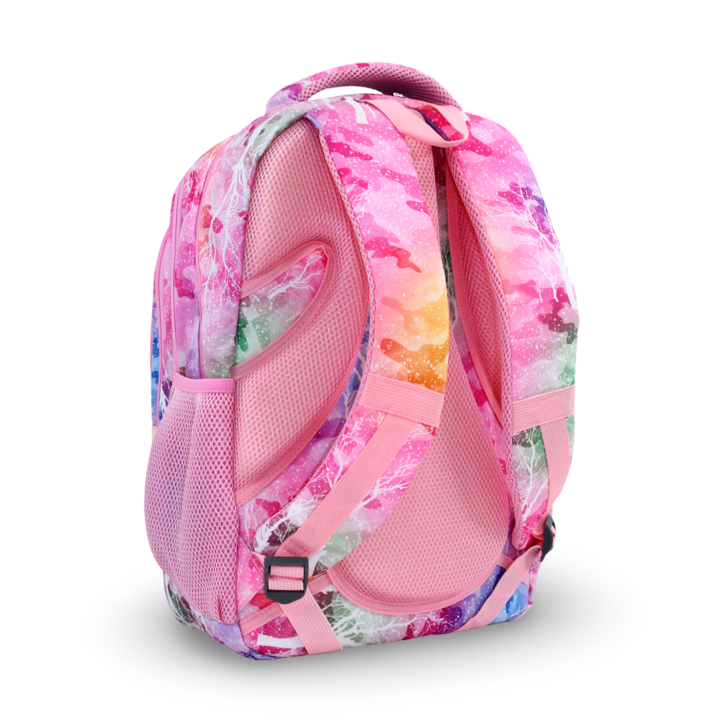 Migo Camouflaged Backpack 18 Inches – Pink