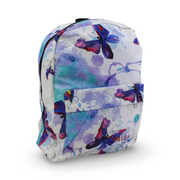 Migo Butterflies Backpack 16 Inches – White