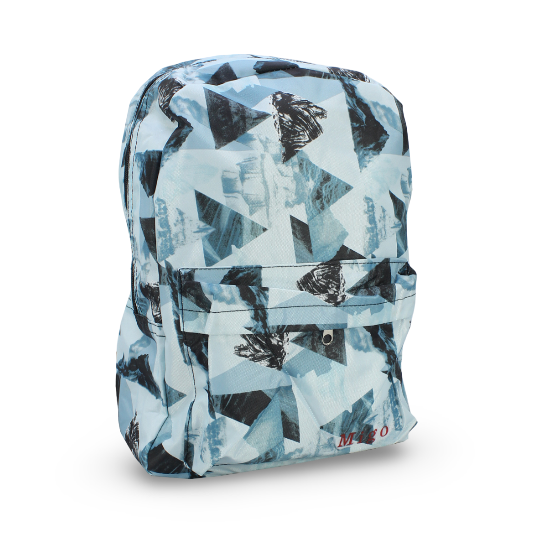 Migo Triangles Backpack 16 Inches – Aqua