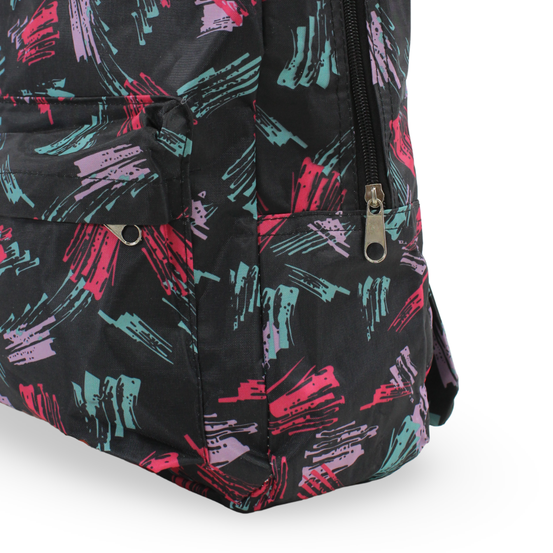 Migo Graffiti Style Backpack 16 Inches – Black