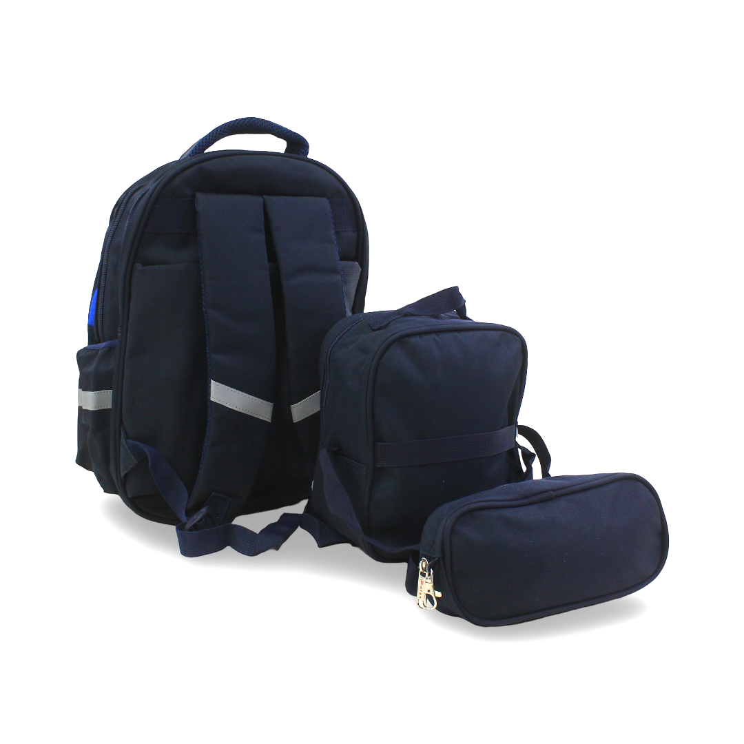 Migo School Set Batman Backpack 14 Inches – Navy