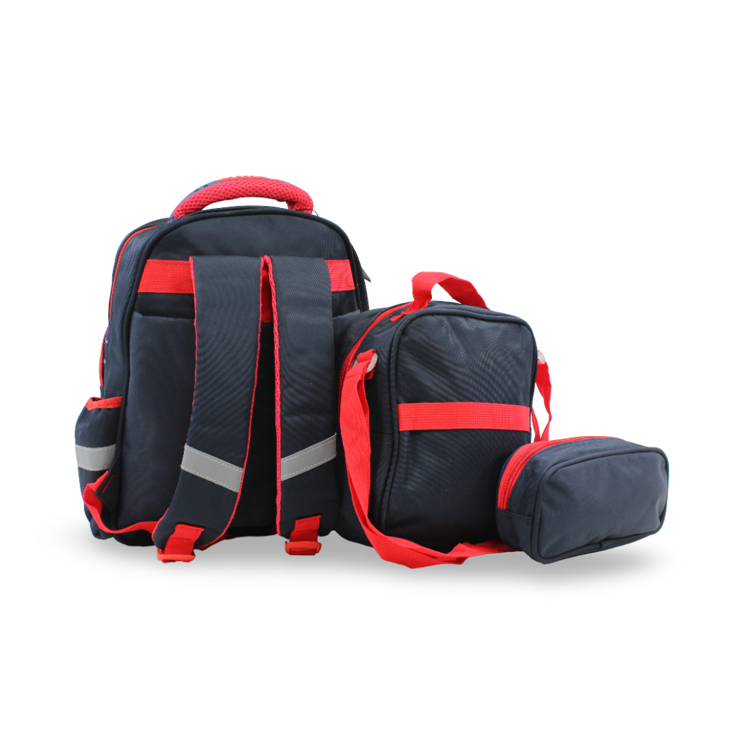 School Set Spider-Man Backpack 14 Inches – Navy