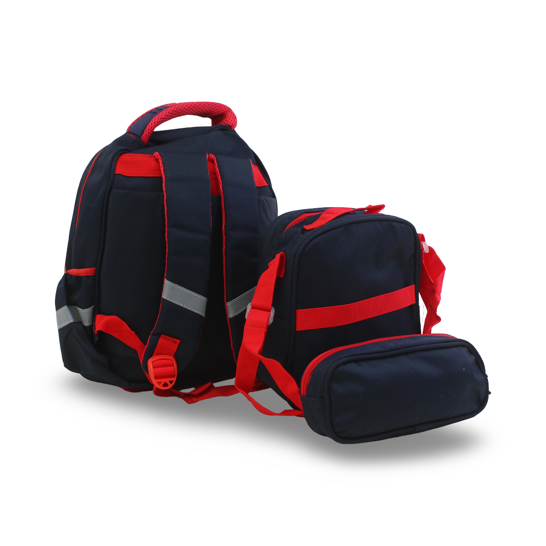 Migo School Set Spider-Man Backpack 14 Inches – Blue