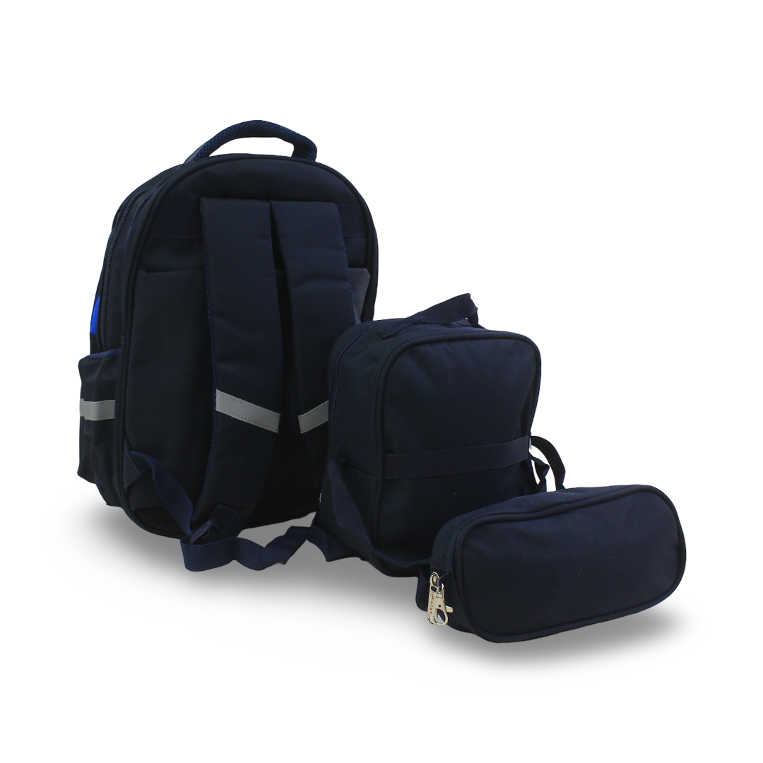 Migo School Set Batman Backpack 16 Inches – Navy