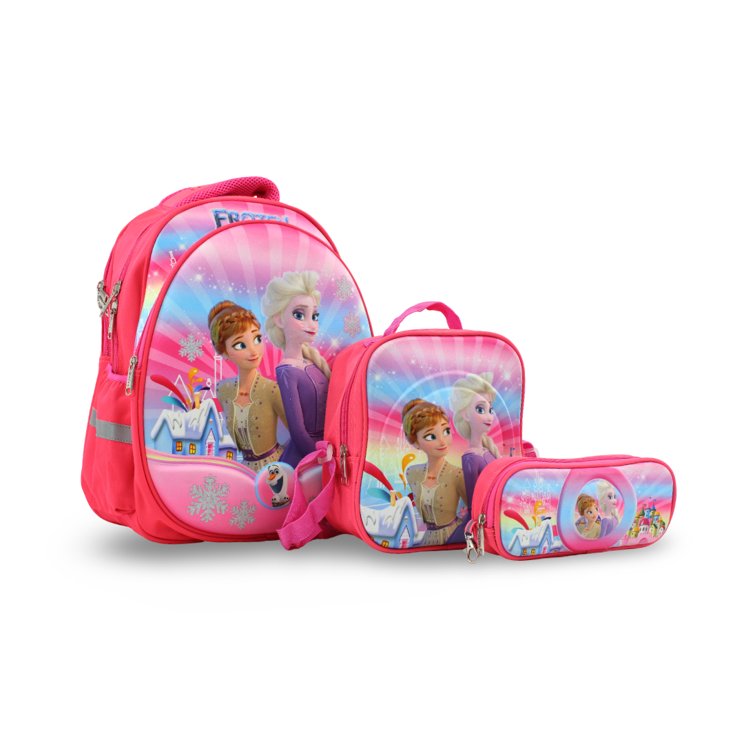 School Set Frozen Backpack 16 Inches – Watermelon - Migo