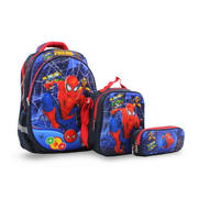 School Set Spider-Man Backpack 16 Inches – Navy