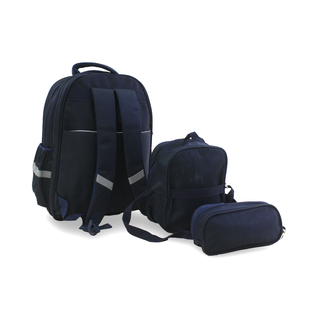 Migo School Set Batman Backpack 18 Inches – Navy