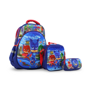 School Set PJ Masks Backpack 18 Inches – Blue