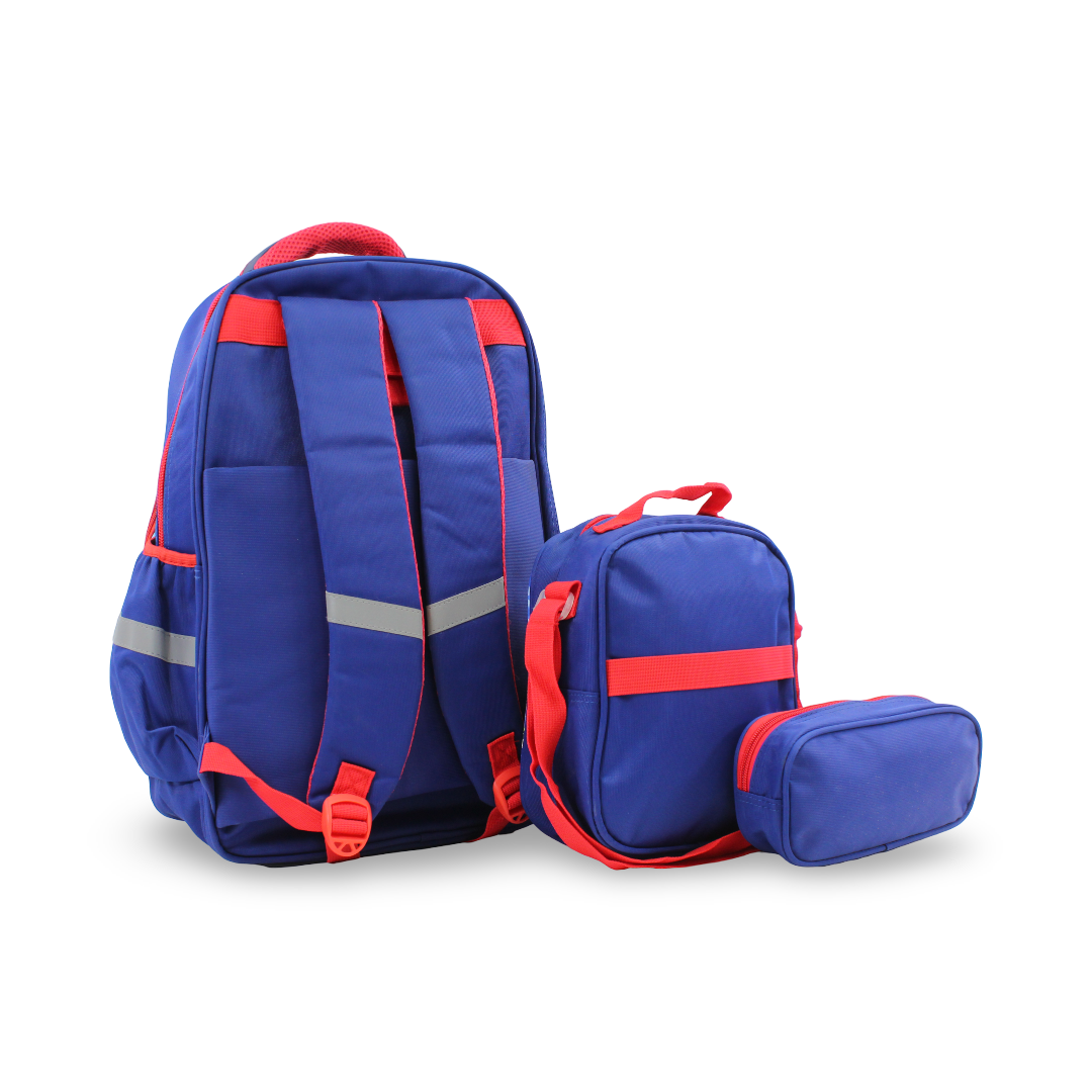 School Set PJ Masks Backpack 18 Inches – Blue