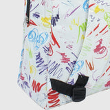 Colorful Doodles 16 Inches Light Backpack