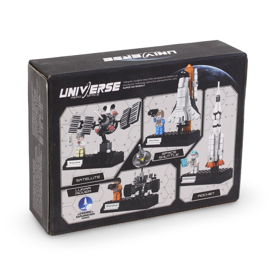 Universe Aerospace Satellite Building Block Set – 105 Pieces