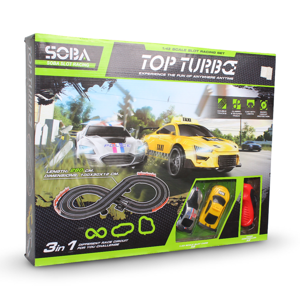 مجموعة Soba سباق الفتحات (Top Turbo) 3 في 1