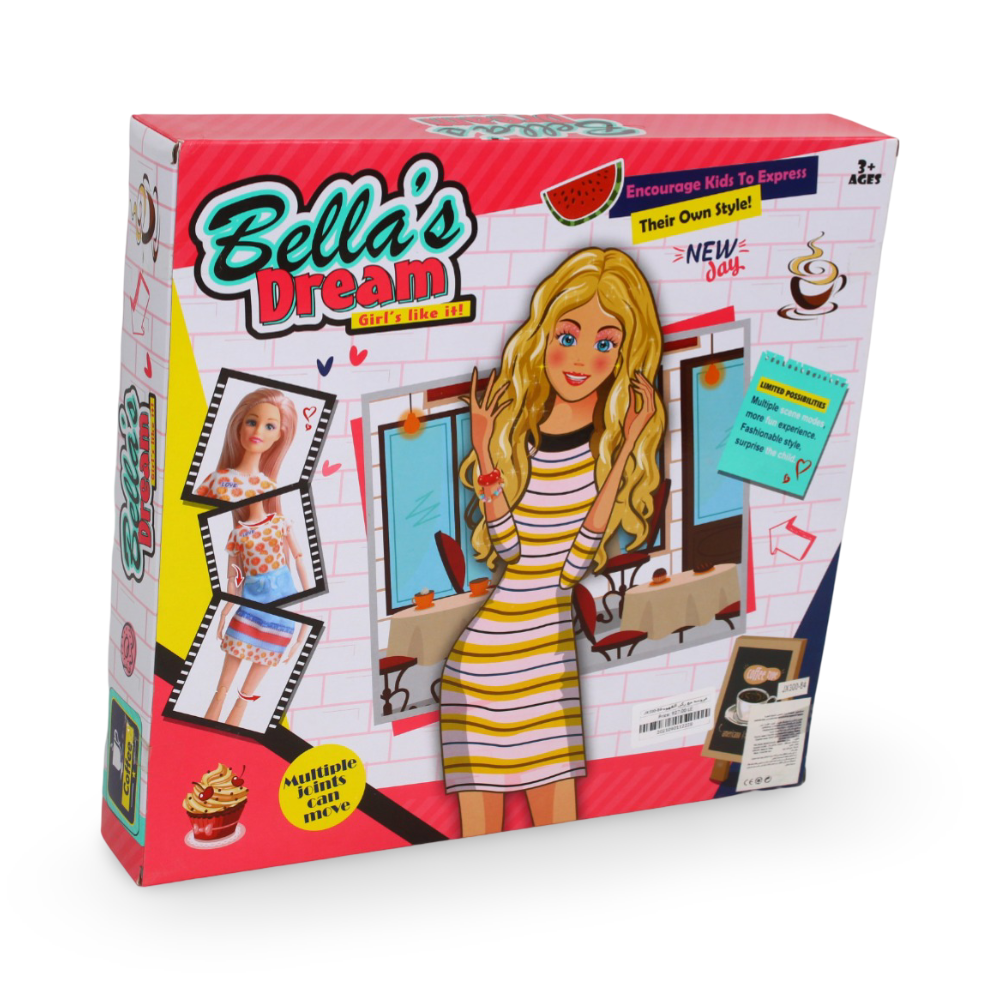 "Bella's Dream" Coffee Shop Playset