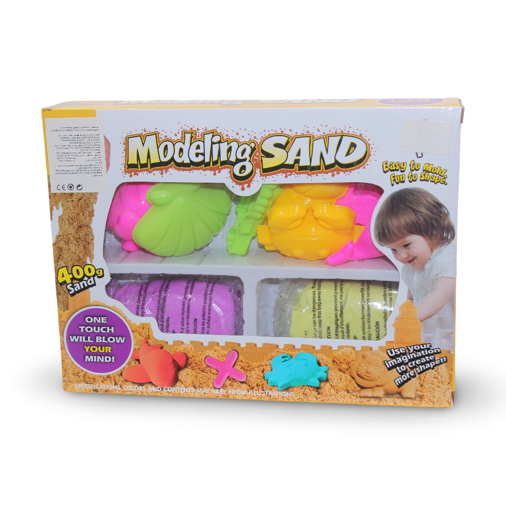 Modeling Sand Toy Set - 400g - Toys - OKO