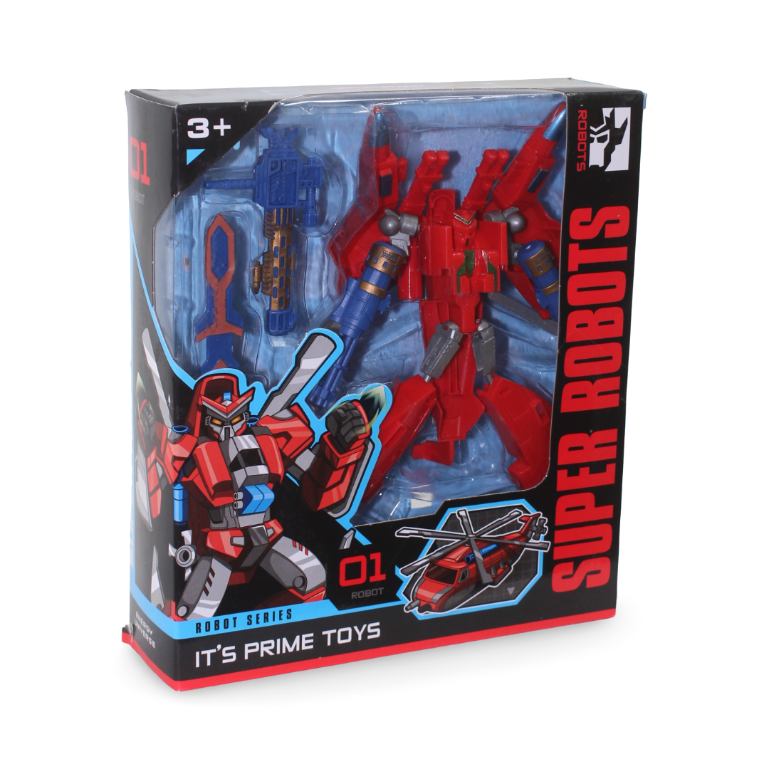 "Super Robots" Transforming Action Figure Set