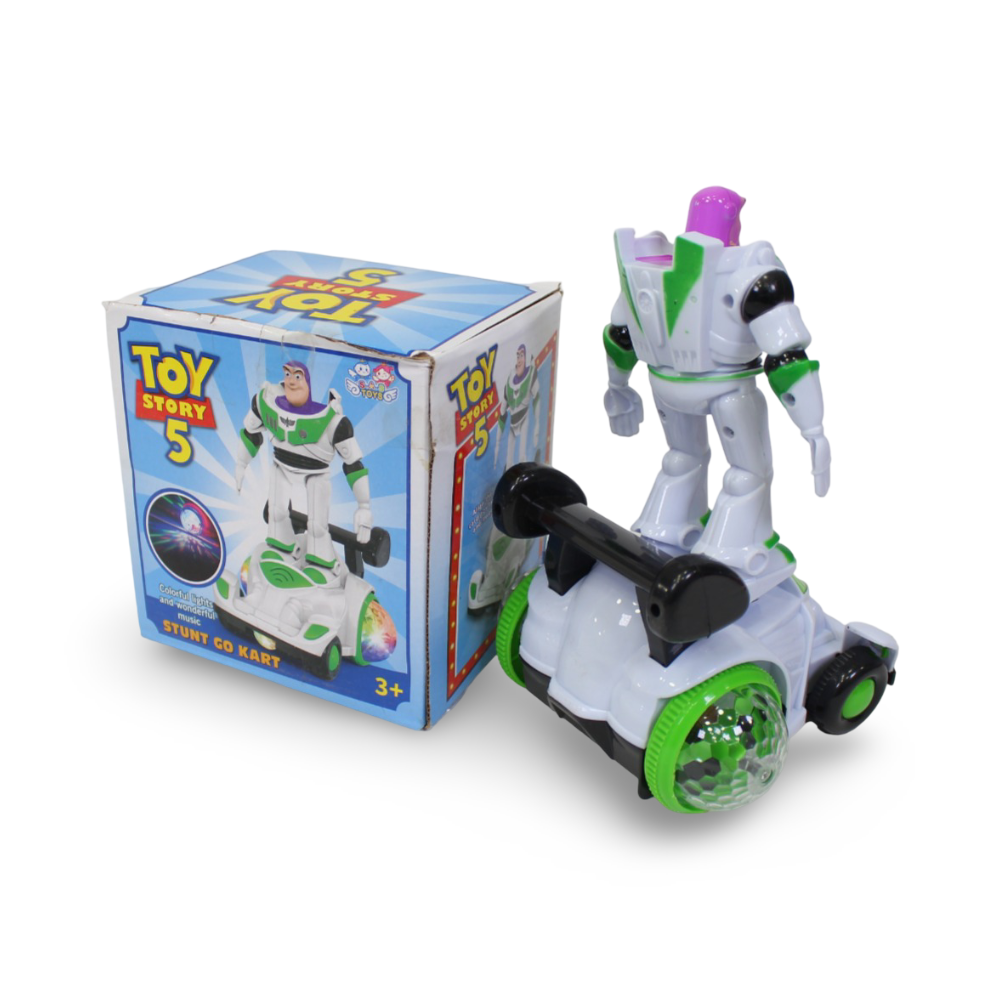 Buzz Lightyear Stunt Go Kart Musical Lantern Toy with Lights and Movement