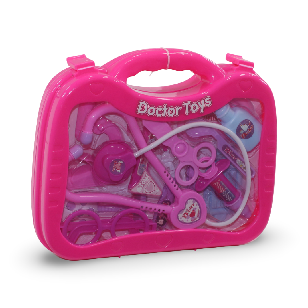 Children's Doctor Toy Set – Pink