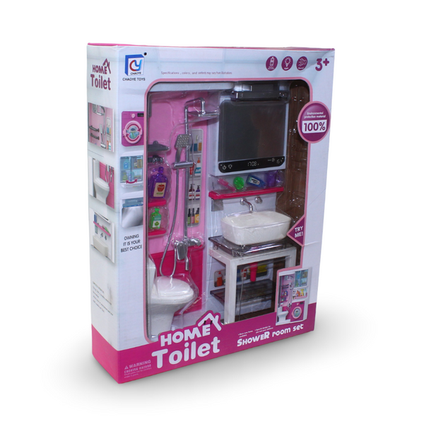 Chaoye Toys Home Toilet Shower Room Set