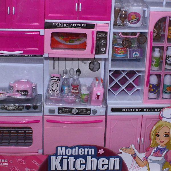 Chaoye Toys Modern Kitchen Doll Playset