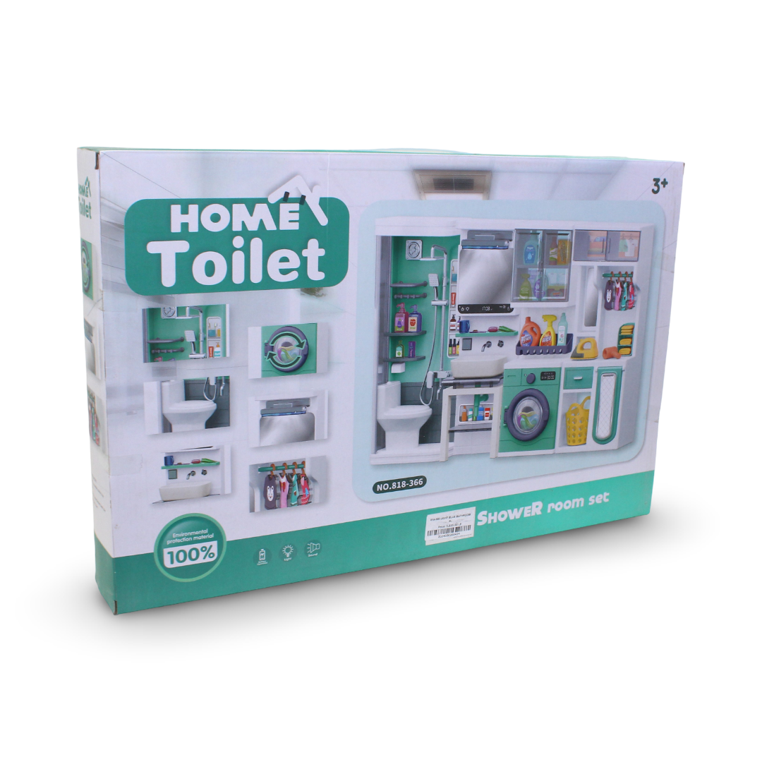 Chaoye Toys Bathroom Playhouse 4-in-1 Toy Set