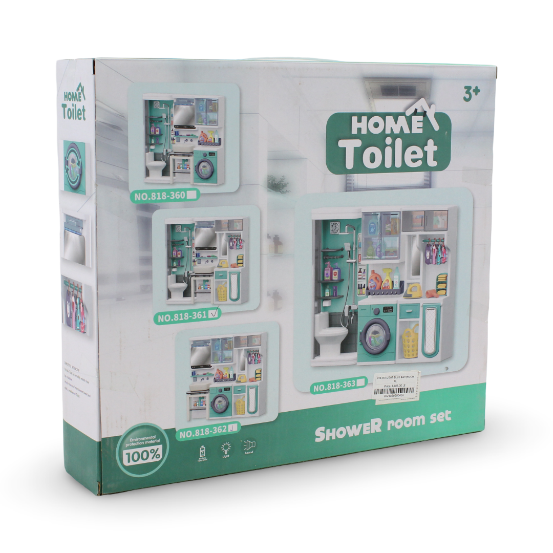Chaoye Toys Home Toilet 4-in-1 Bathroom Playset