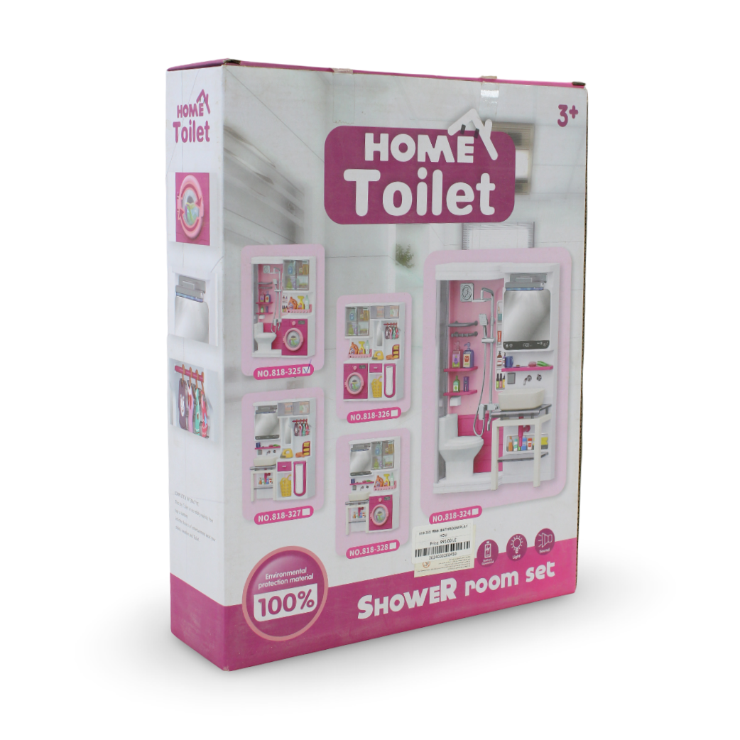 Chaoye Toys "Home Toilet" Shower Room Set