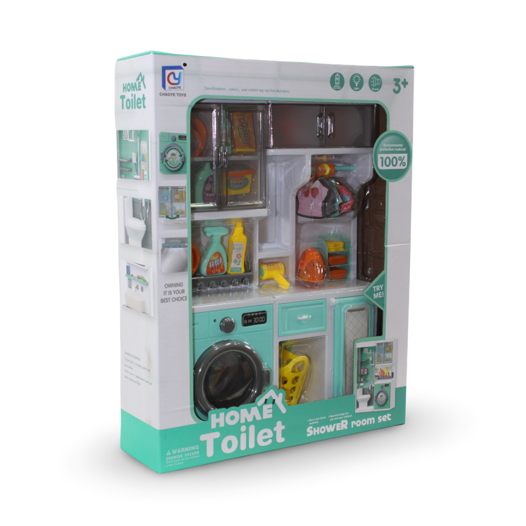 Chaoye Toys Home Toilet Shower Room Set