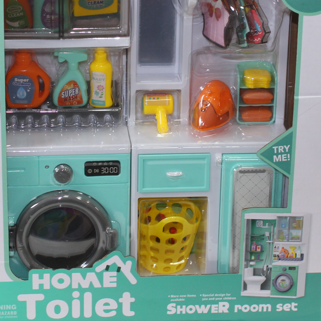 Chaoye Toys Home Toilet Shower Room Set