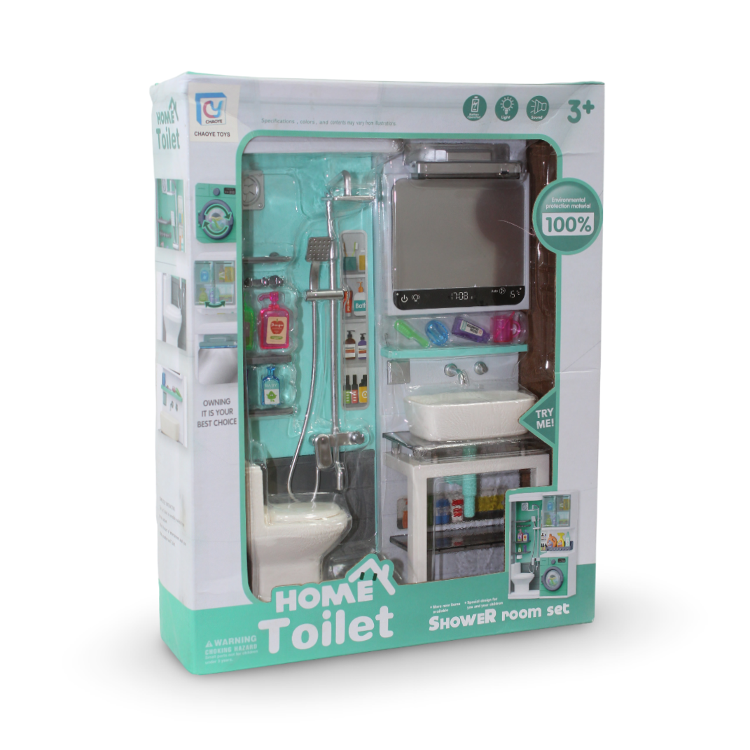 Chaoye Toys Bathroom and Washing Machine Play Set