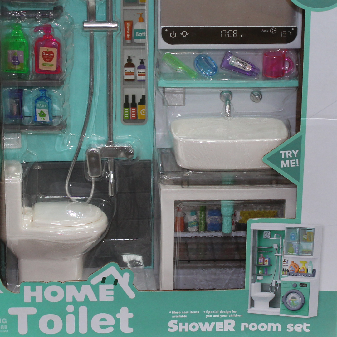 Chaoye Toys Bathroom and Washing Machine Play Set
