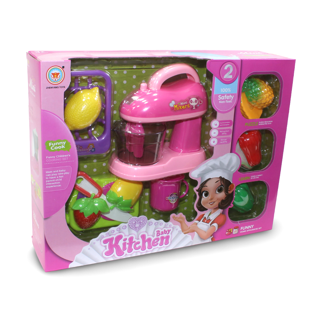 Zhenyang Toys Mini Mixer Funny Cook Kitchen Set