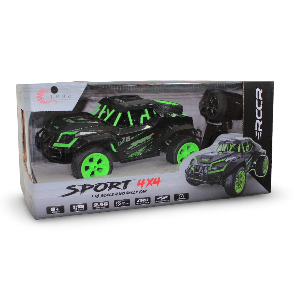 1:18 Scale 4WD Remote Control Rally Car