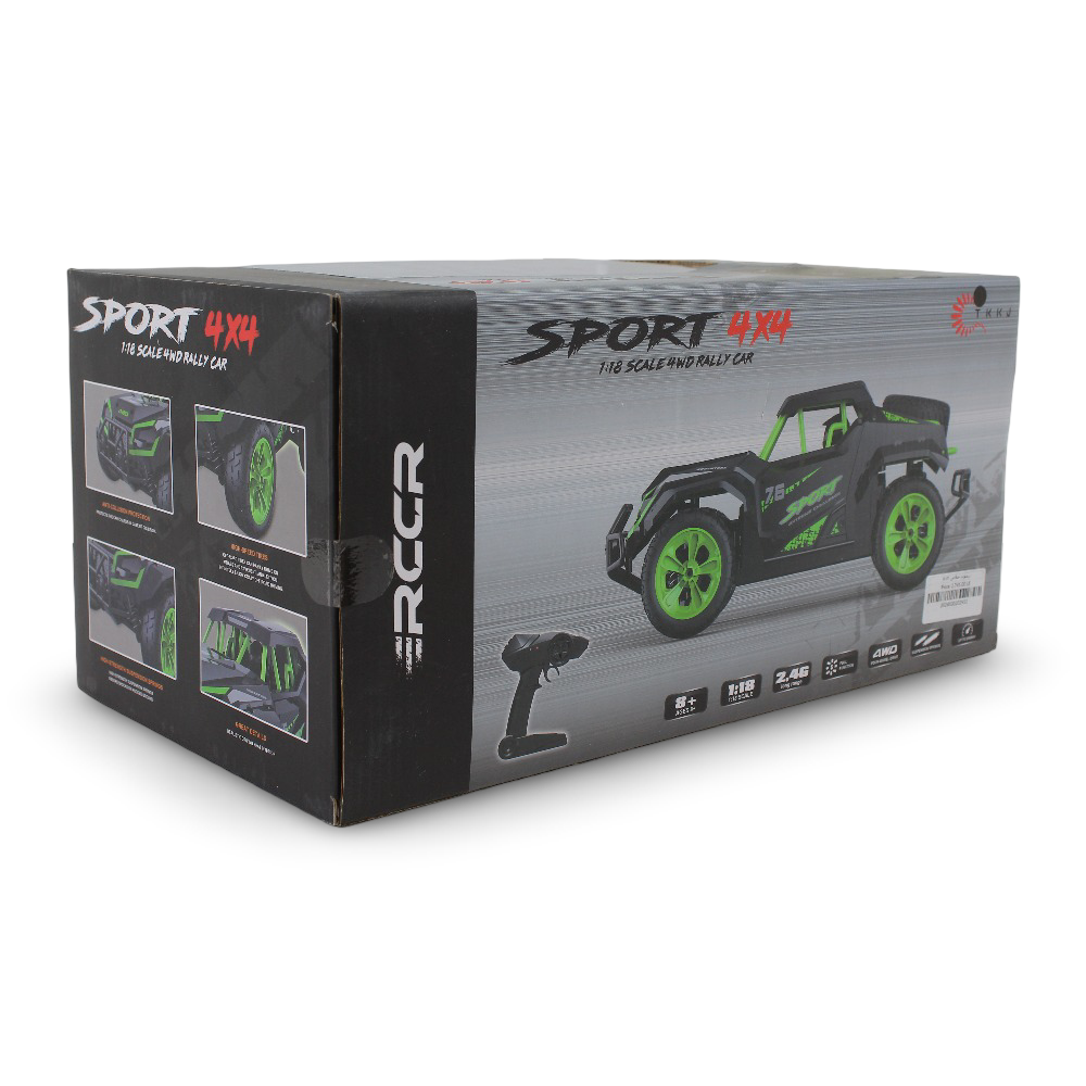 1:18 Scale 4WD Remote Control Rally Car