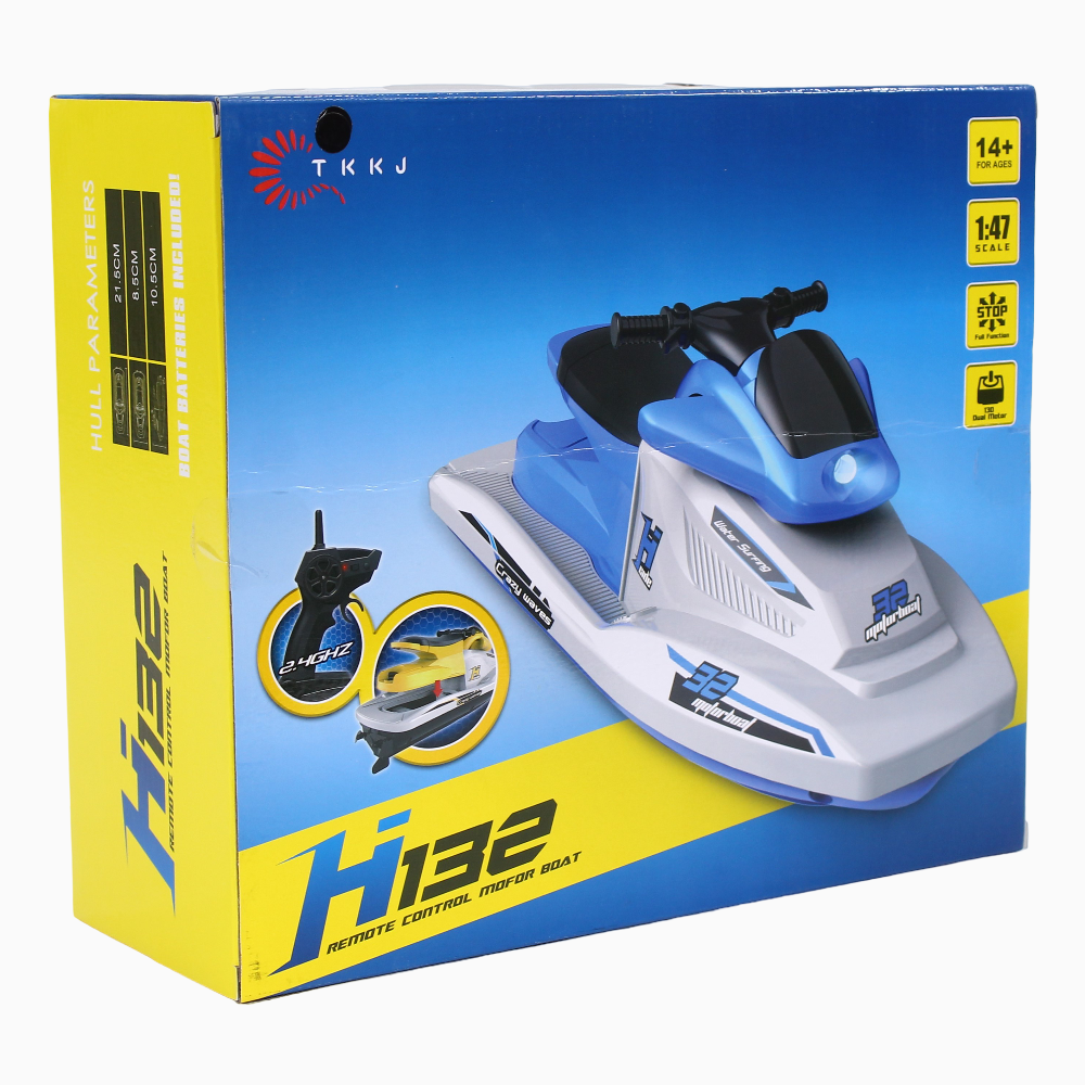 Crazy Waves Remote Control Motor Boat (Jet Ski)