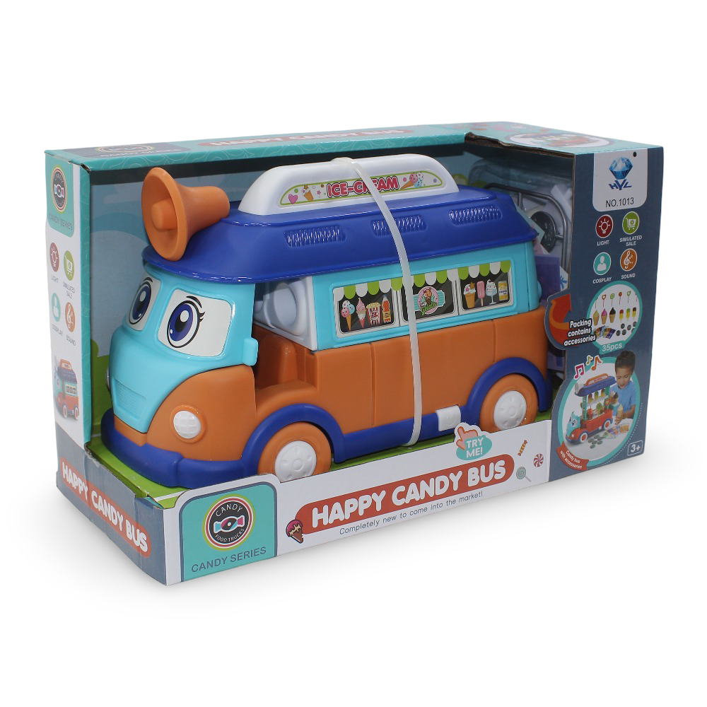 Happy Candy Bus Toy 2-in-1