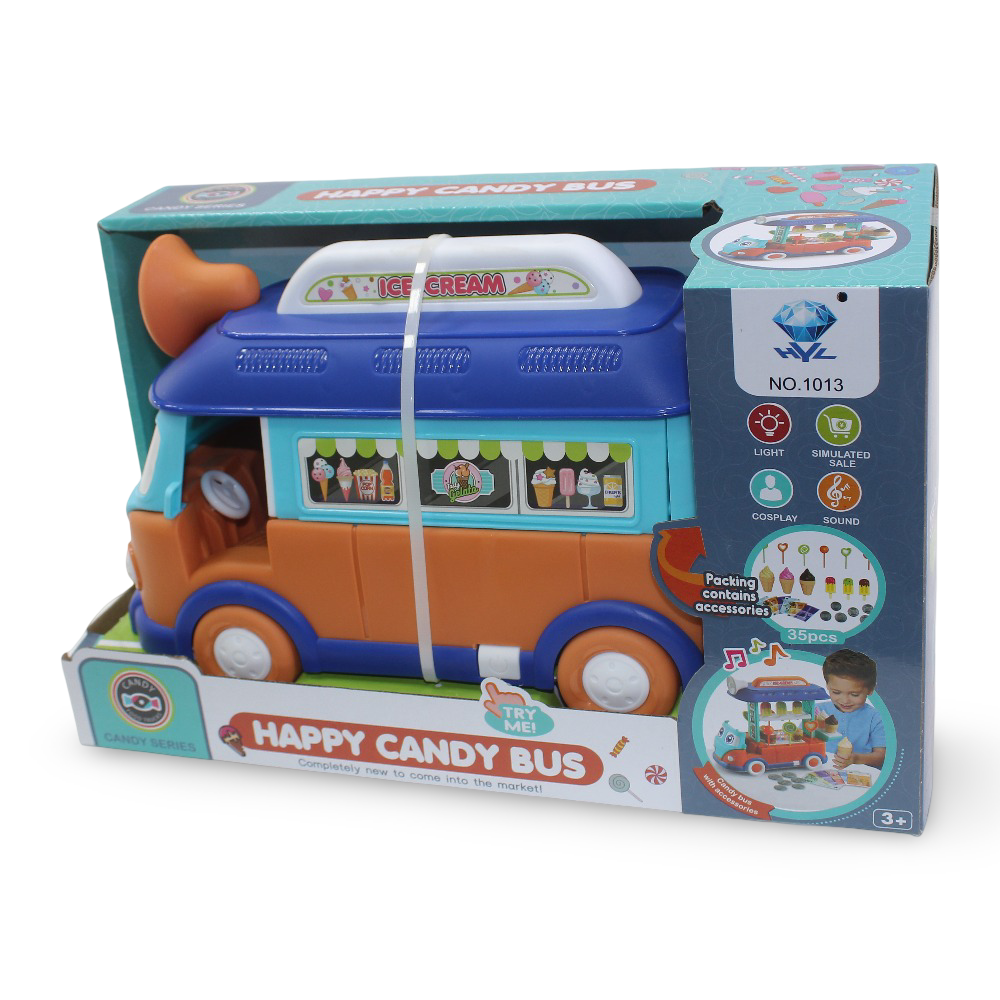 Happy Candy Bus Toy 2-in-1