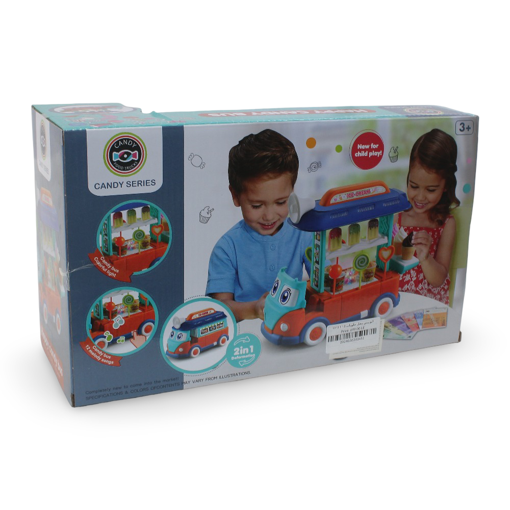 Happy Candy Bus Toy 2-in-1